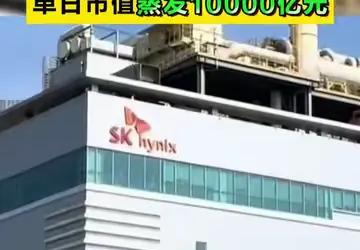 SK海力士单日市值蒸发10000亿元